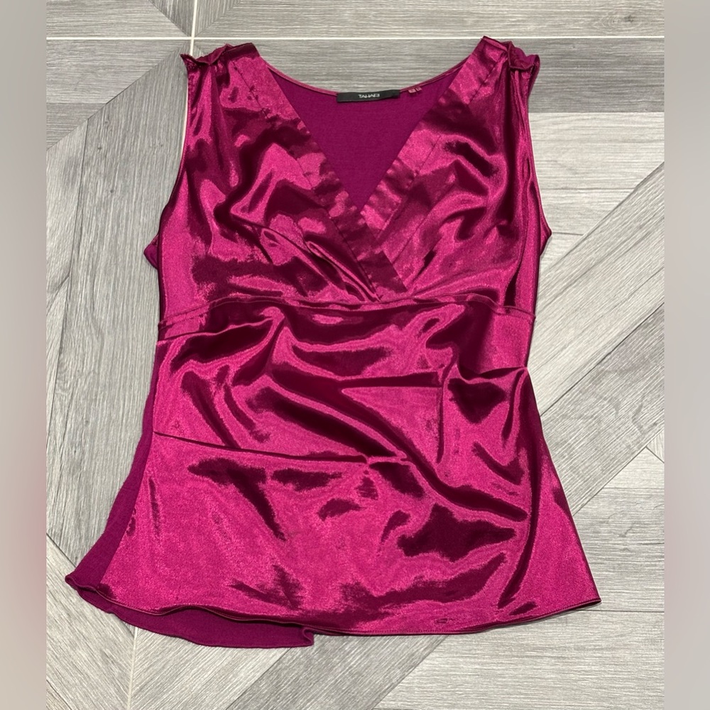 Elie Tahari fuchsia megenta tank top, S